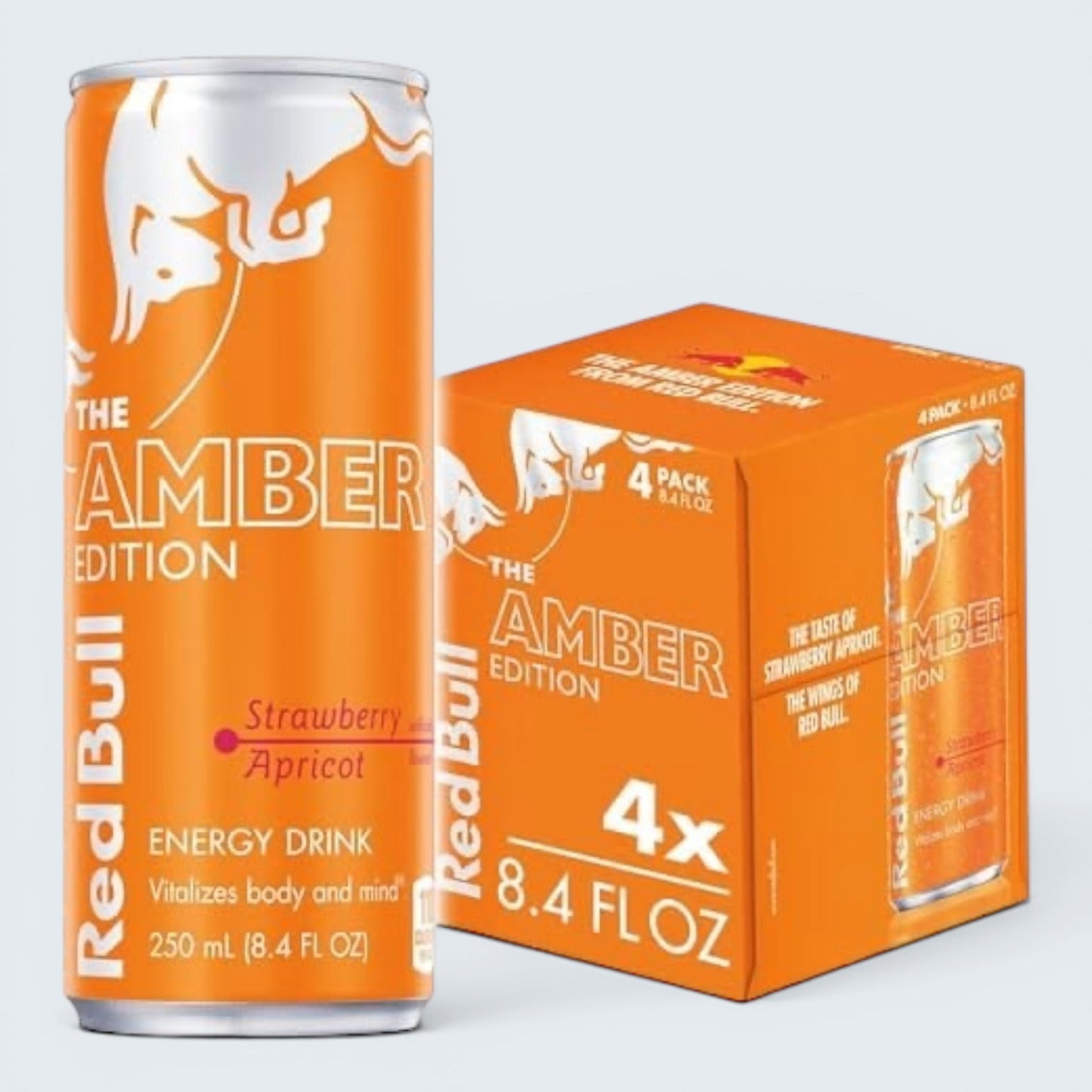 Red Bull Amber Edition Pack x4