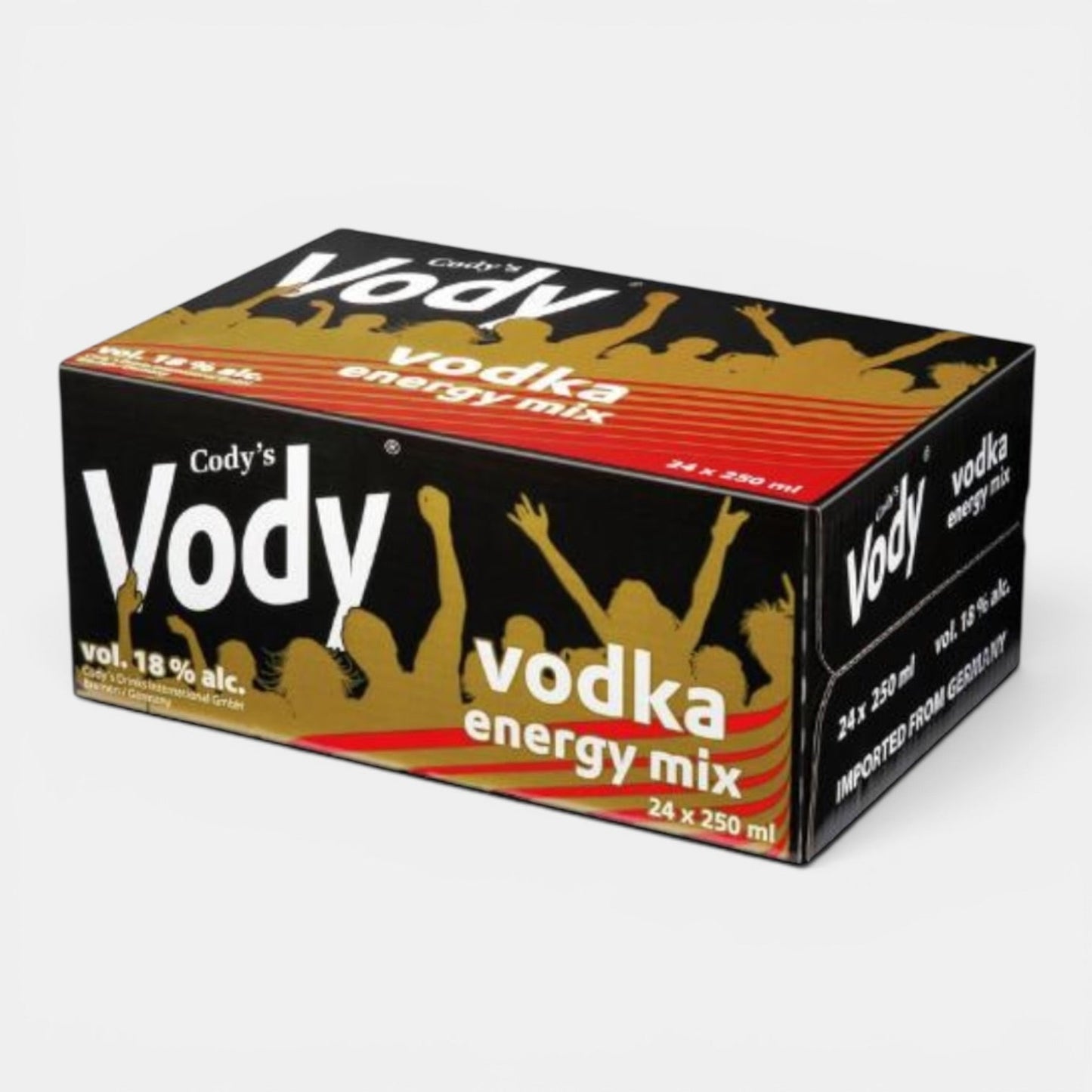 Pack Vody Vodka Energy Mix x24 (24x25cl)
