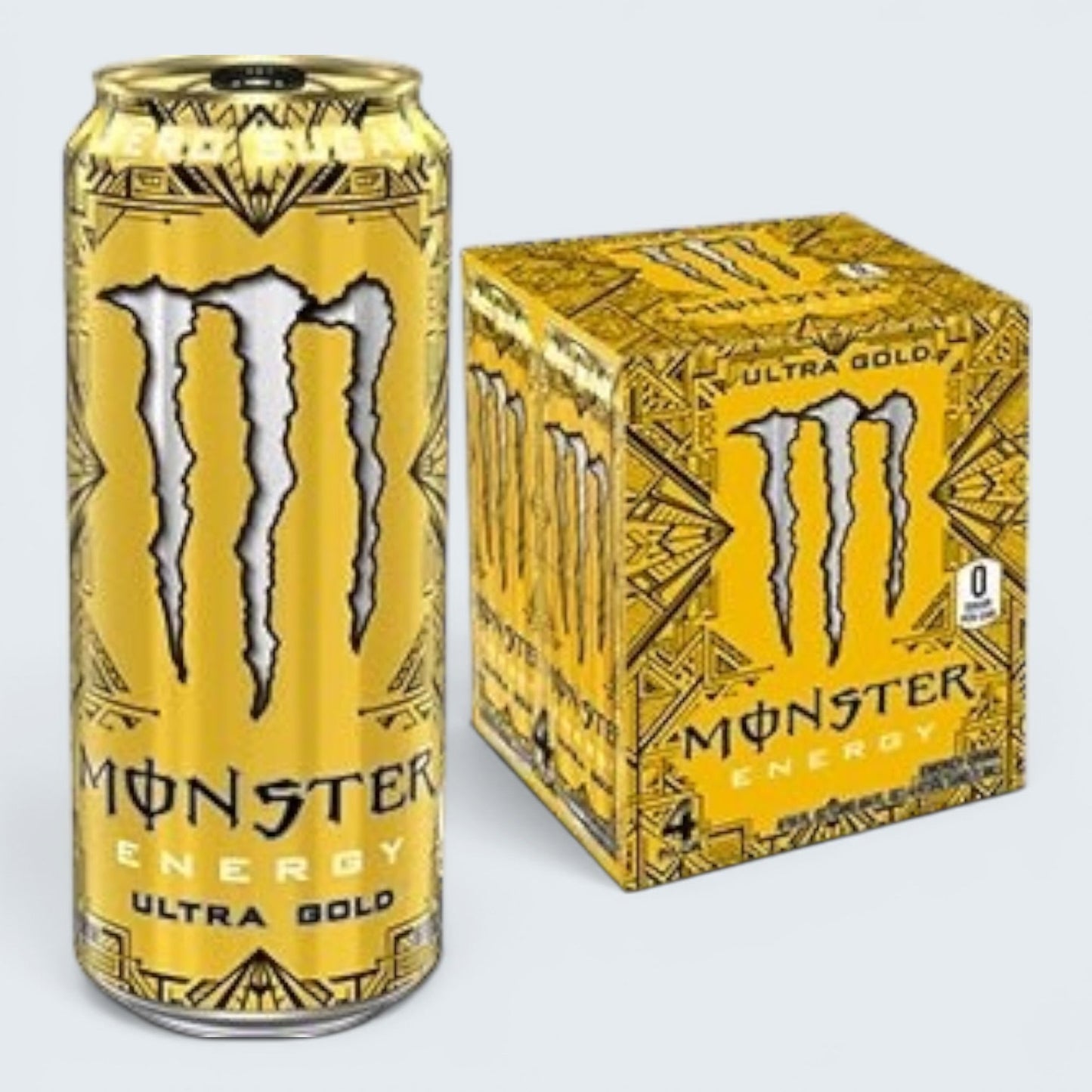 Monster Ultra Gold Pack x4