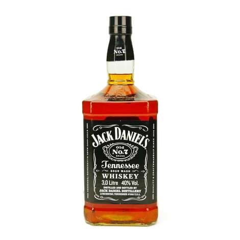 Bouteille de whisky Jack Daniel’s￼
