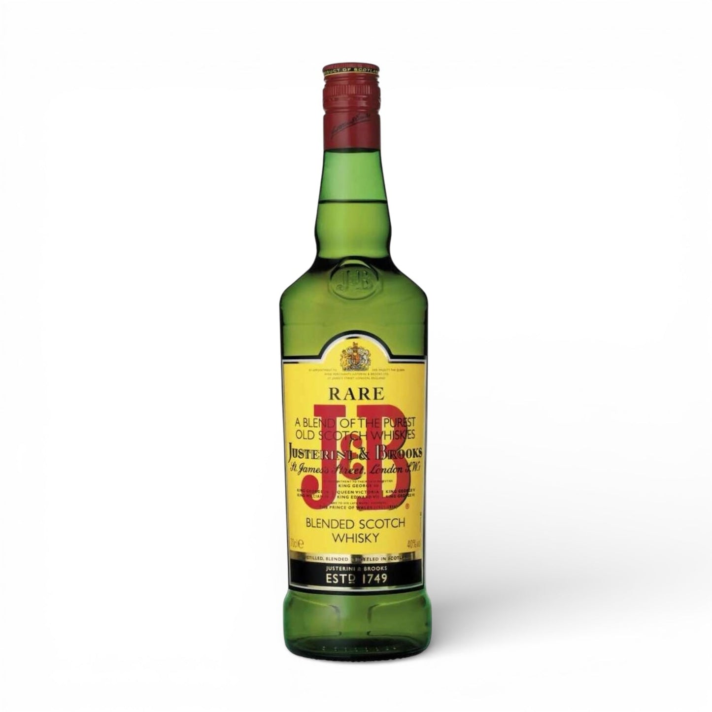 Bouteille de whisky J&B￼